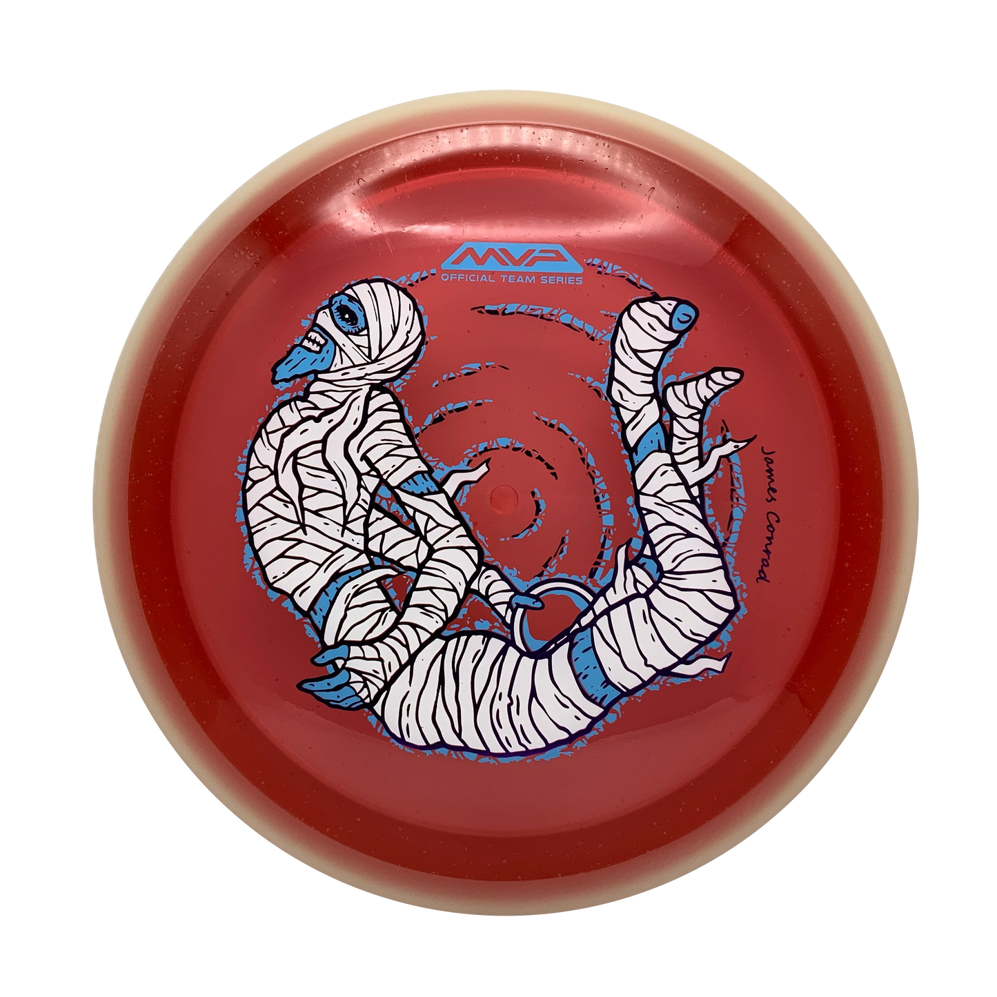 MVP Trail - James Conrad Halloween Team Series Eclipse Rim Particle Proton #34 - 170 - Astro Discs TX - Houston Disc Golf