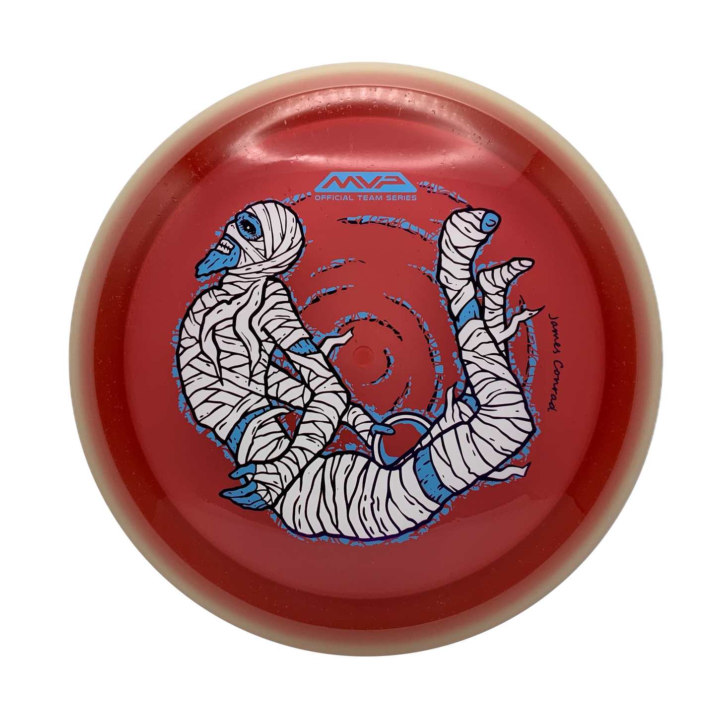 MVP Trail - James Conrad Halloween Team Series Eclipse Rim Particle Proton #35 - 170 - Astro Discs TX - Houston Disc Golf