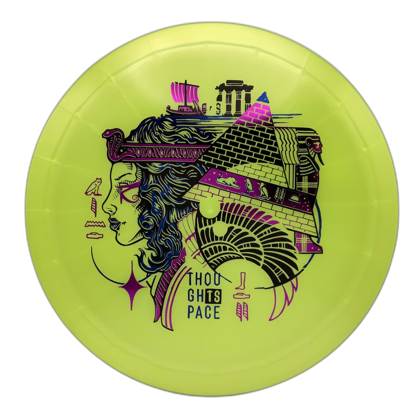 TSA Omen Ethereal Yellow 2 - 175 - Astro Discs TX - Houston Disc Golf