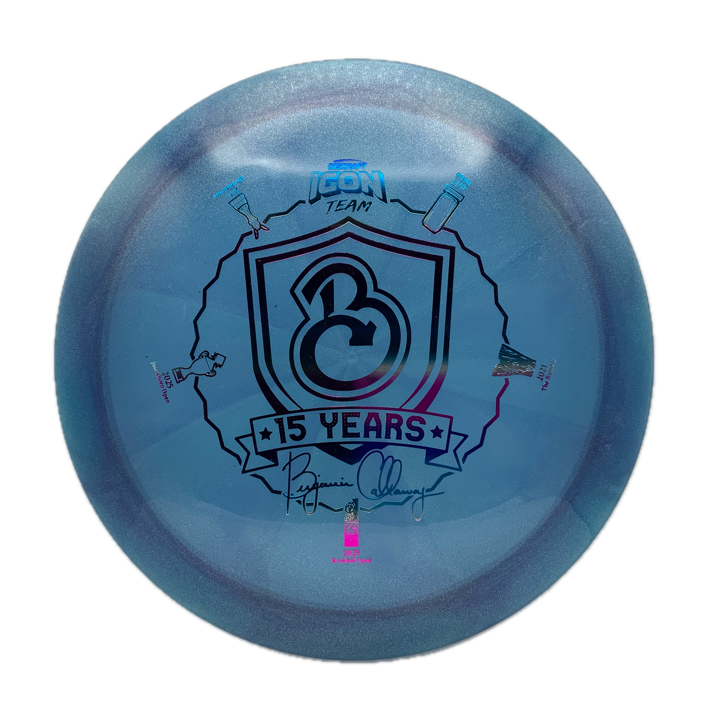 Discraft Undertaker - Icon Team Z Swirl #3 - 173-174 - Astro Discs TX - Houston Disc Golf