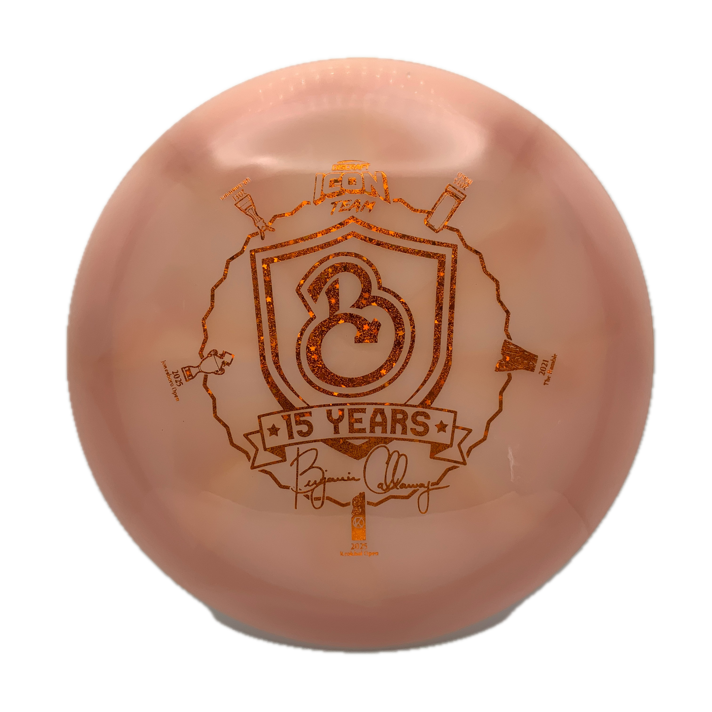 Discraft Undertaker - Icon Team Z Swirl #4 - 173-174 - Astro Discs TX - Houston Disc Golf