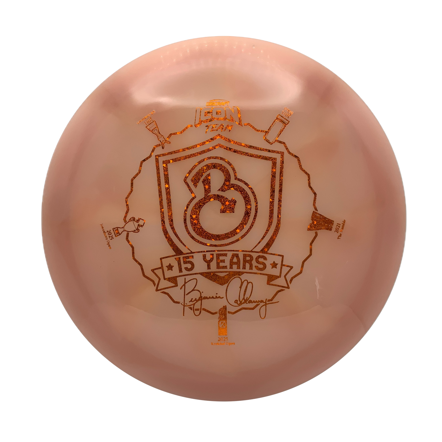 Discraft Undertaker - Icon Team Z Swirl #4 - 173-174 - Astro Discs TX - Houston Disc Golf