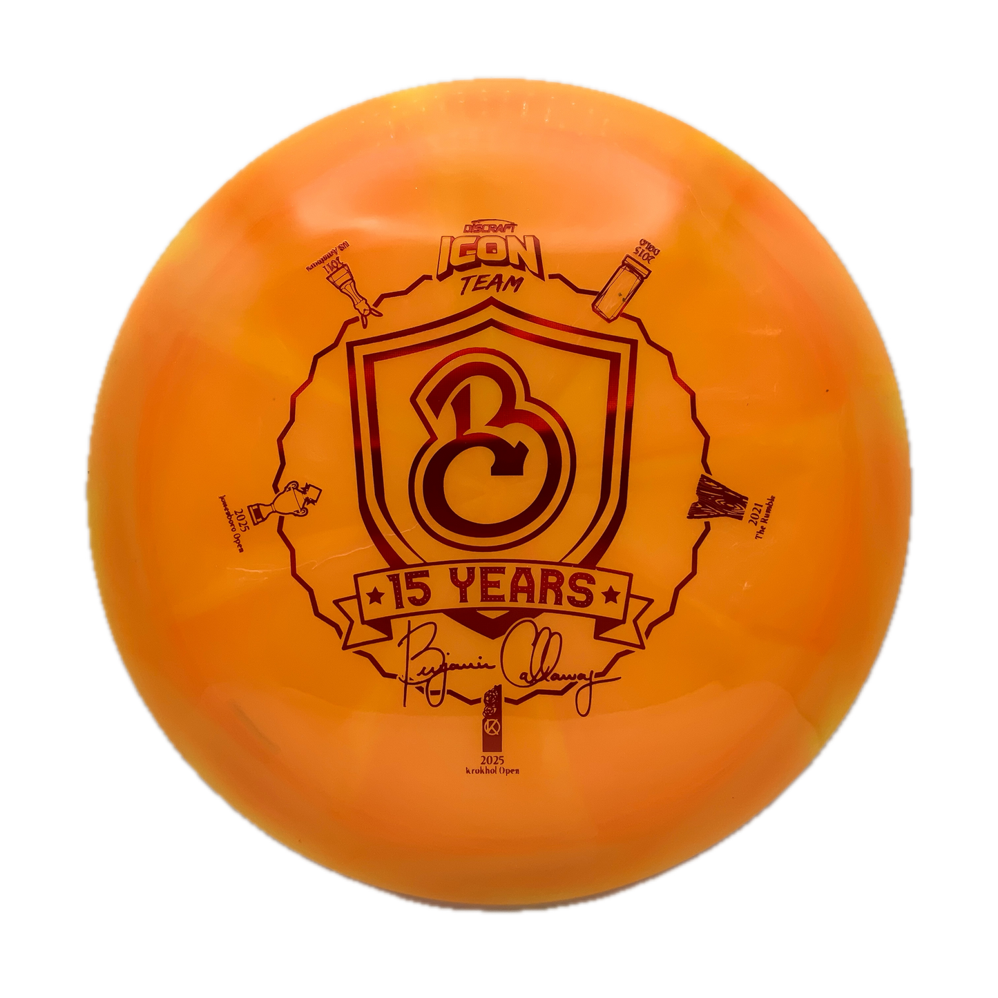 Discraft Undertaker - Icon Team Z Swirl #5 - 173-174 - Astro Discs TX - Houston Disc Golf