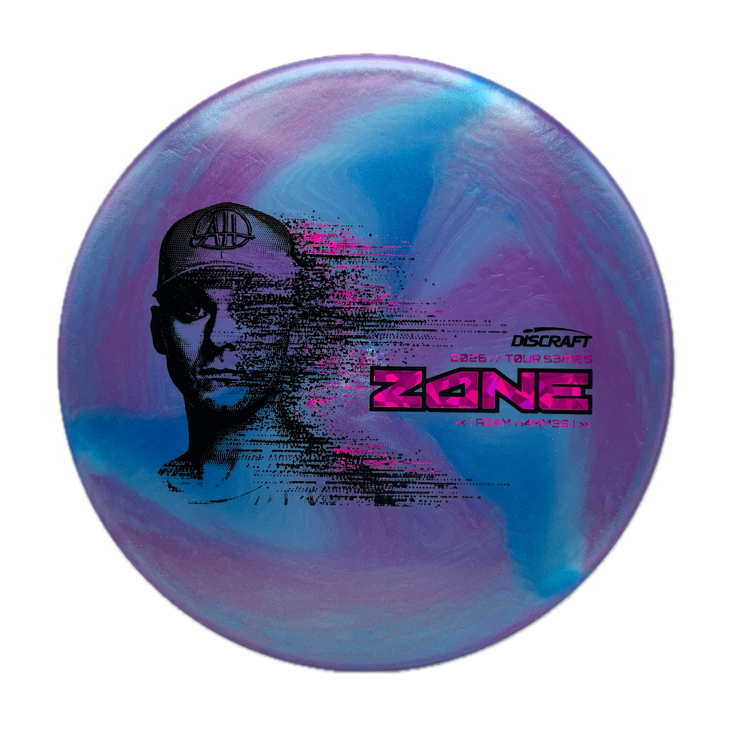 Discraft Zone - 2026 Tour Series Special Blend Titanium x Big Z Swirl #2 - 173 - Astro Discs TX - Houston Disc Golf