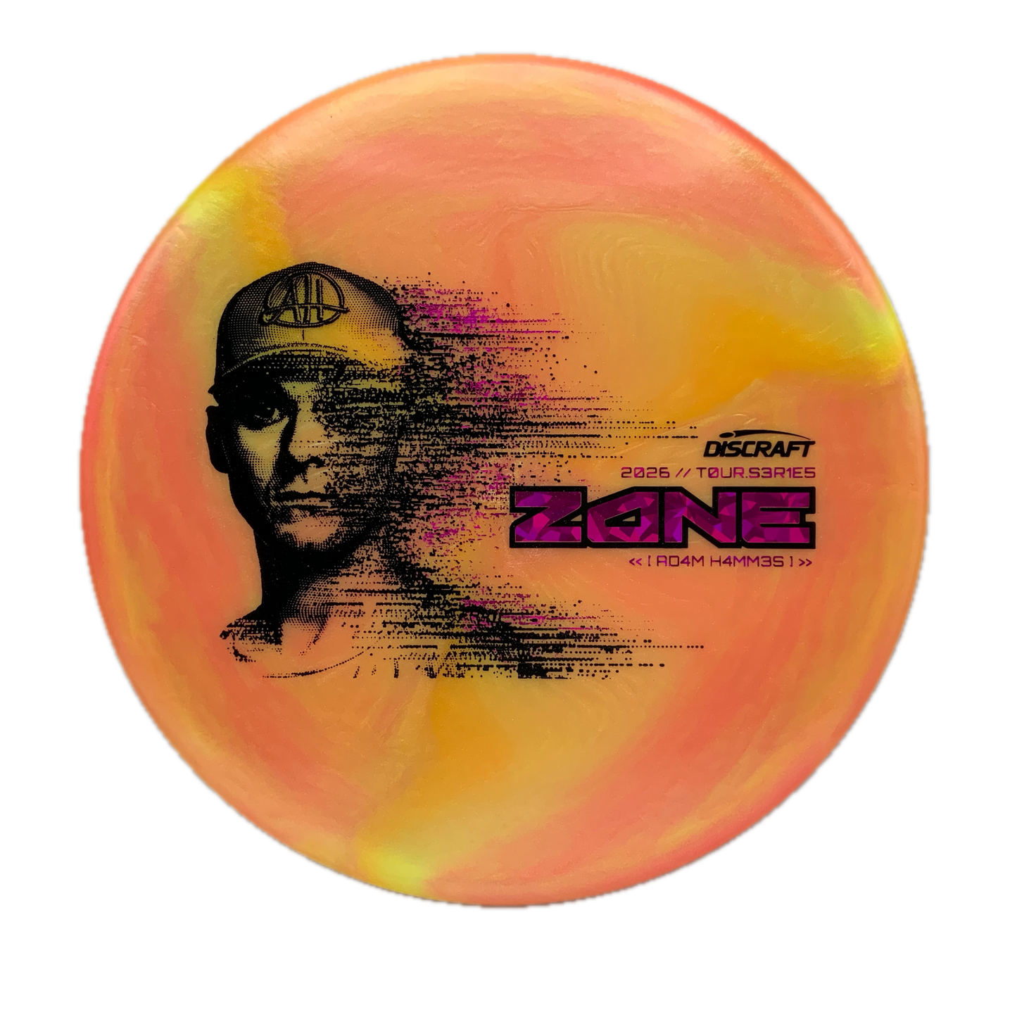 Discraft Zone - 2026 Tour Series Special Blend Titanium x Big Z Swirl #3 - 174 - Astro Discs TX - Houston Disc Golf