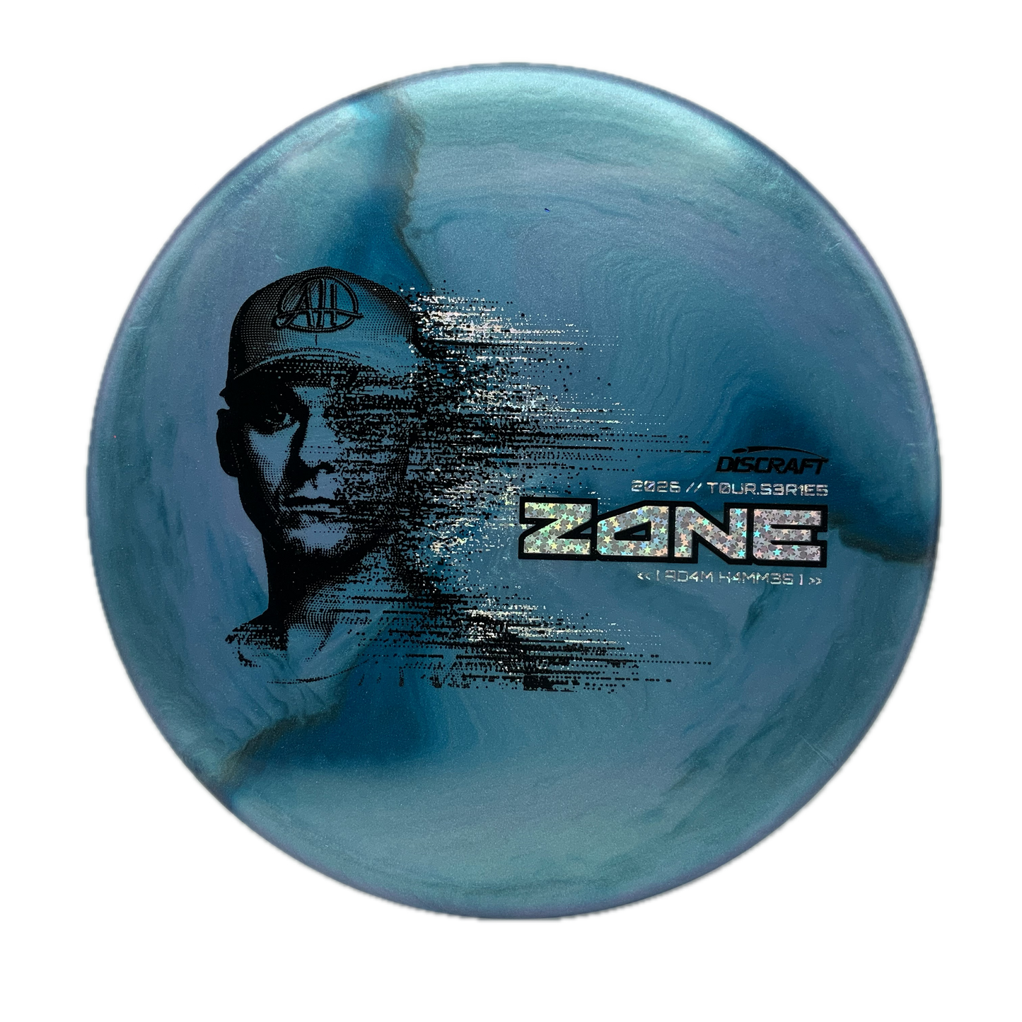 Discraft Zone - 2026 Tour Series Special Blend Titanium x Big Z Swirl #5 - 174 - Astro Discs TX - Houston Disc Golf