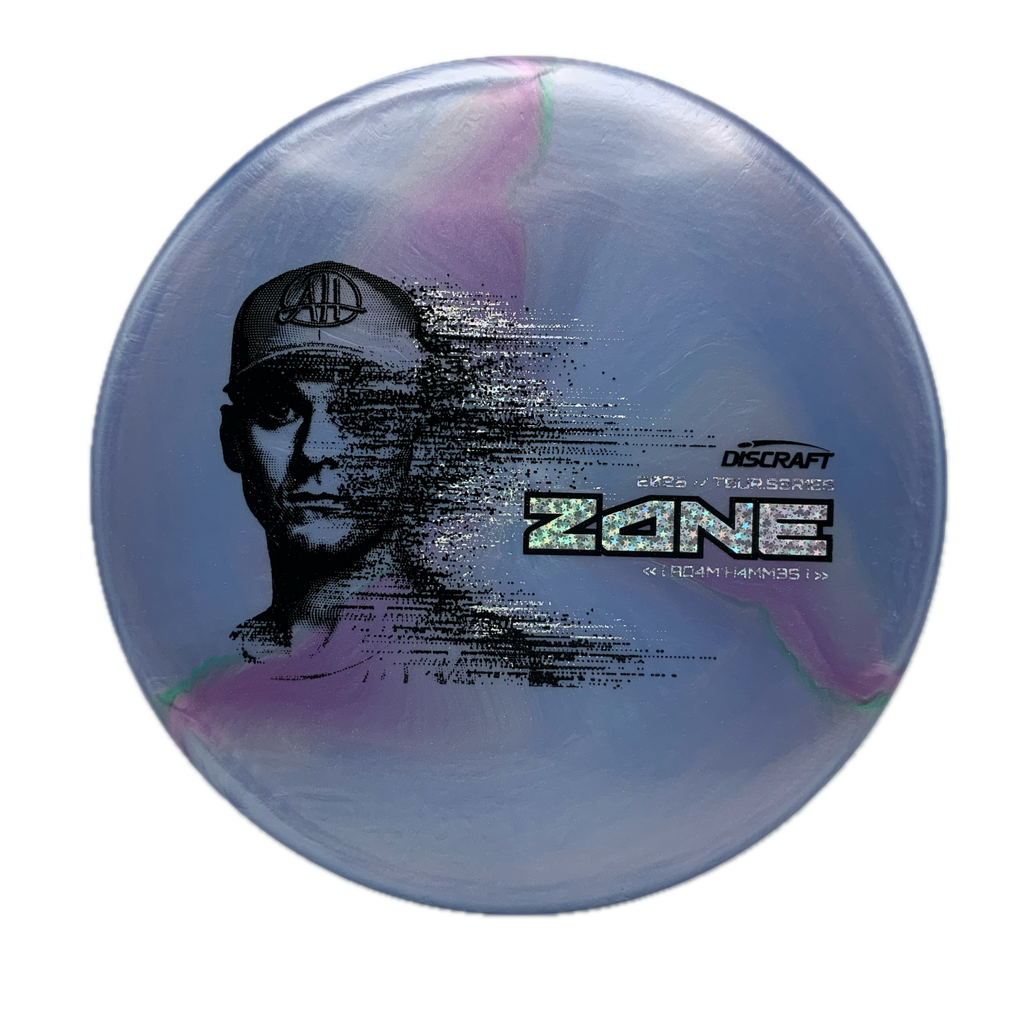 Discraft Zone - 2026 Tour Series Special Blend Titanium x Big Z Swirl #6 - 174 - Astro Discs TX - Houston Disc Golf