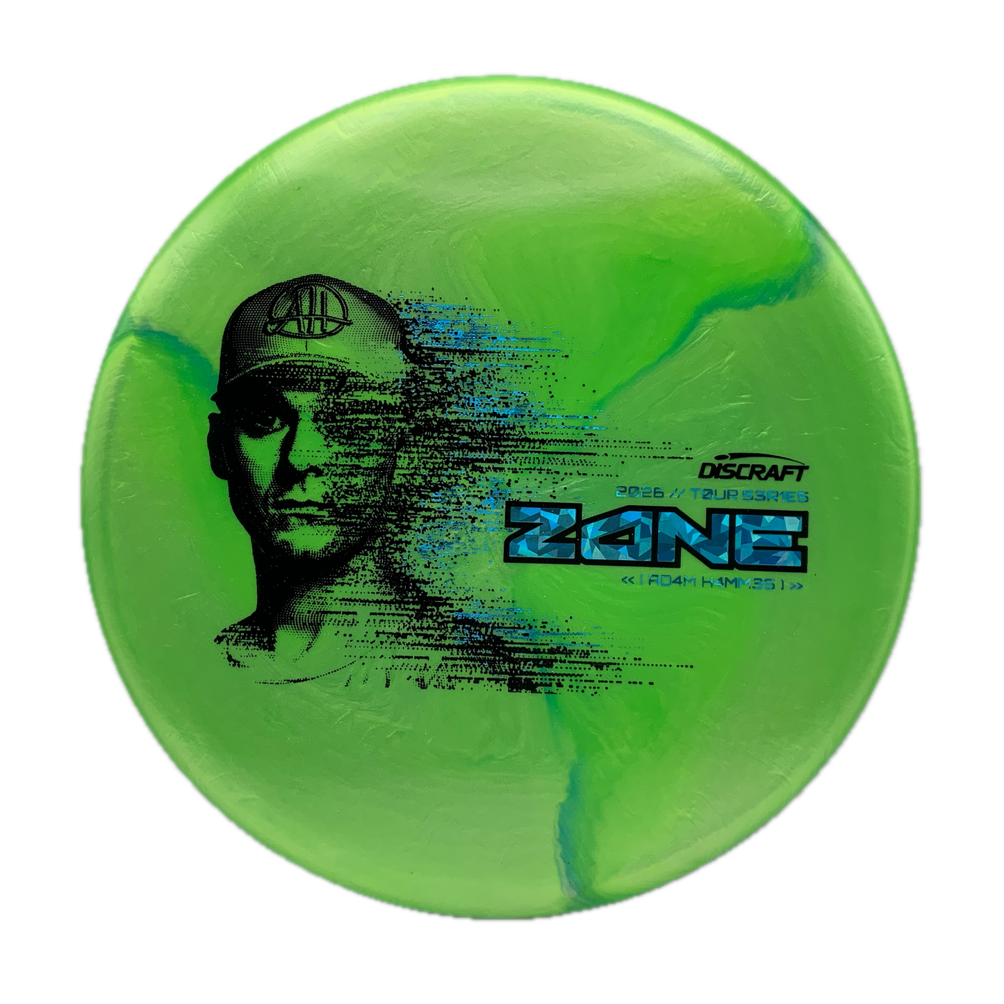 Discraft Zone - 2026 Tour Series Special Blend Titanium x Big Z Swirl #9 - 175 - Astro Discs TX - Houston Disc Golf