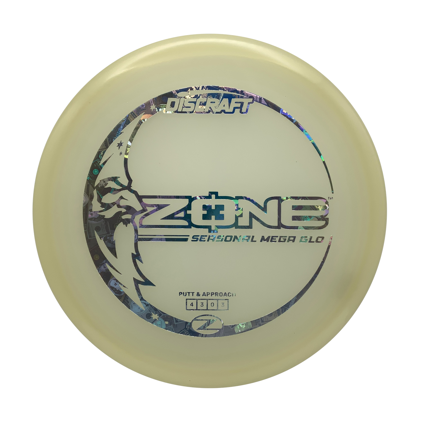 Discraft Zone Mega Glo Z #73 - 167-169 - Astro Discs TX - Houston Disc Golf