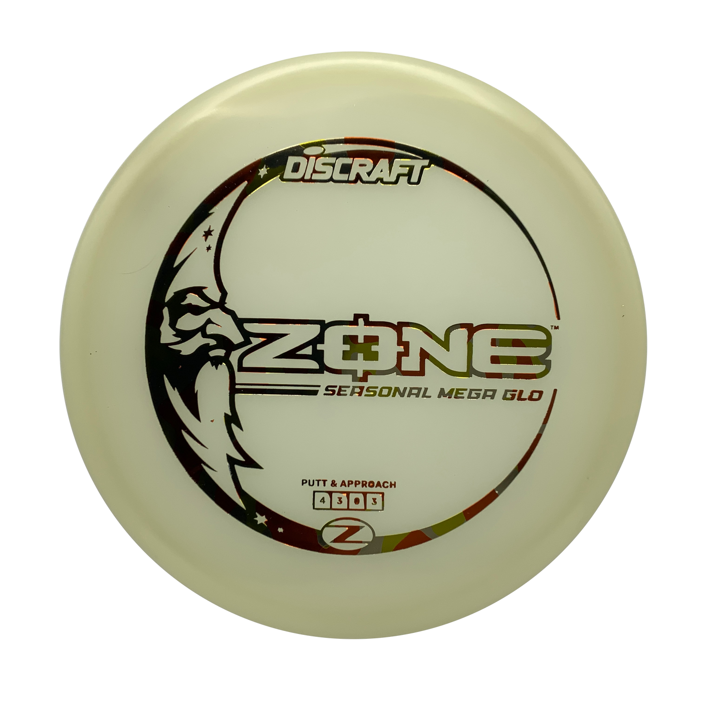 Discraft Zone Mega Glo Z #76 - 173-174 - Astro Discs TX - Houston Disc Golf