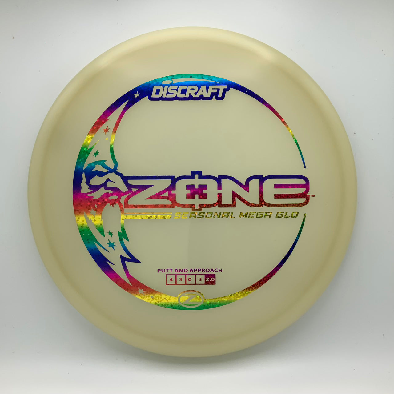 Discraft Zone - Mega Glo Z MegaGlo #49 - 173-174 - Astro Discs TX - Houston Disc Golf