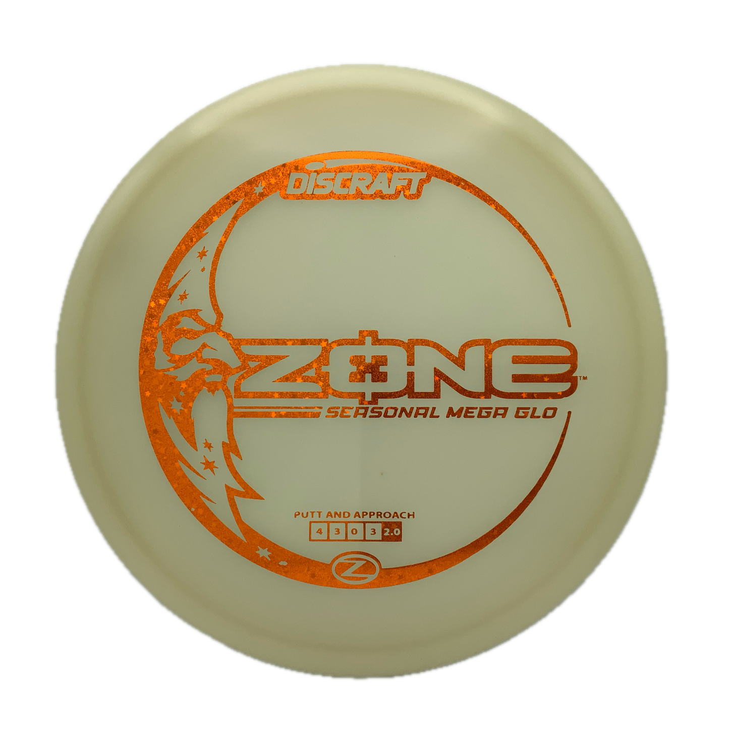 Discraft Zone - Mega Glo Z MegaGlo #50 - 173-174 - Astro Discs TX - Houston Disc Golf