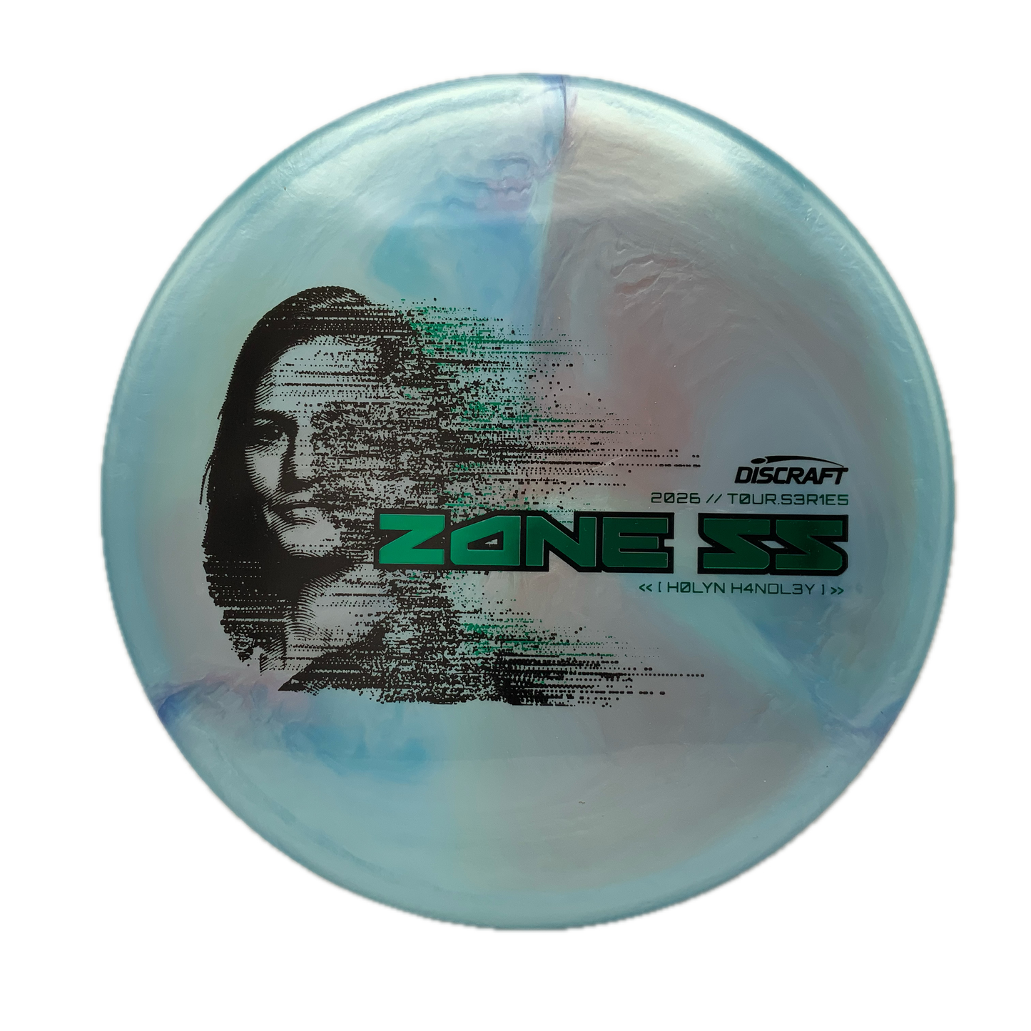 Astro Discs TX Zone SS - 2026 Tour Series Special Blend Titanium x Big Z Swirl #4 - 173-174 - Astro Discs TX - Houston Disc Golf