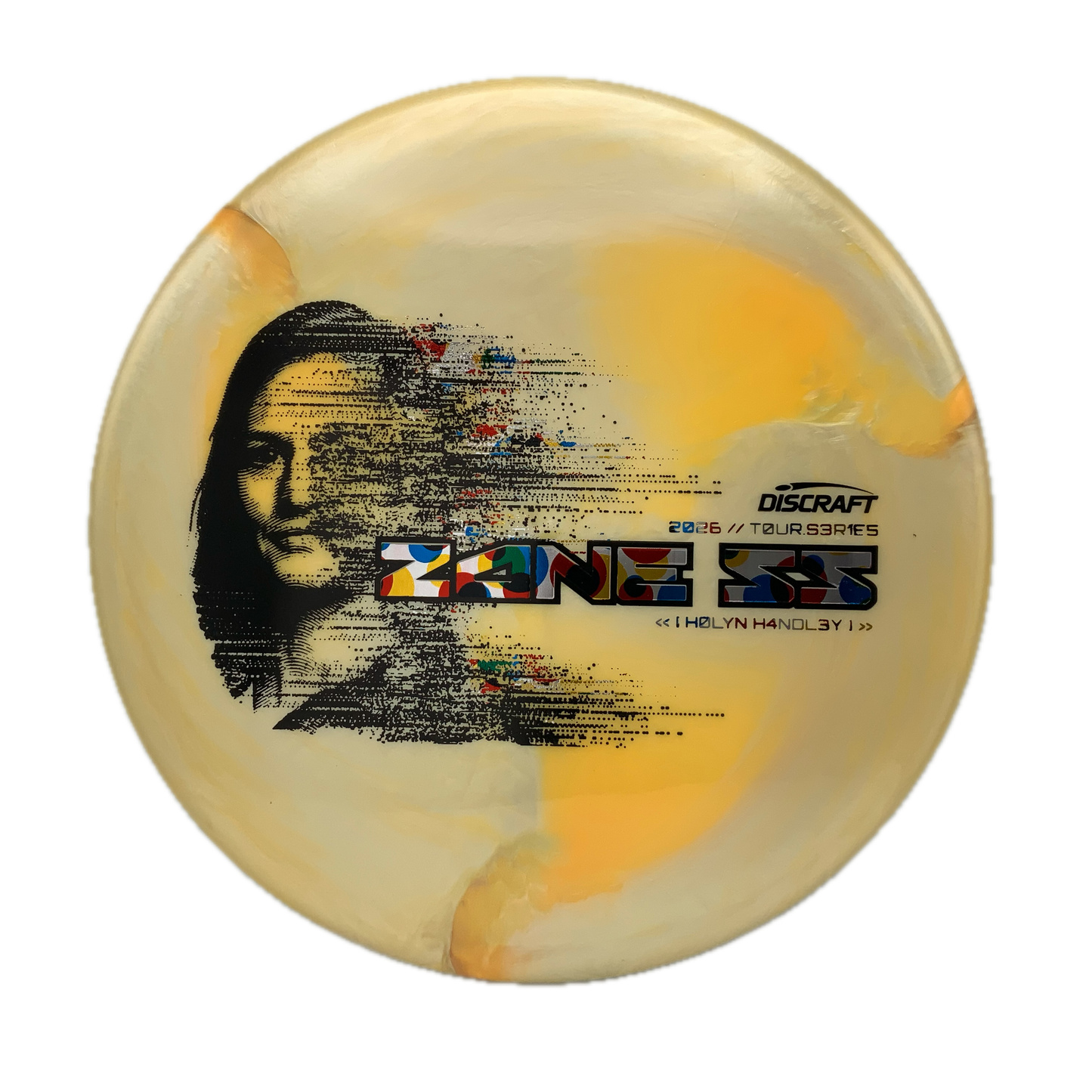 Astro Discs TX Zone SS - 2026 Tour Series Special Blend Titanium x Big Z Swirl #6 - 173-174 - Astro Discs TX - Houston Disc Golf
