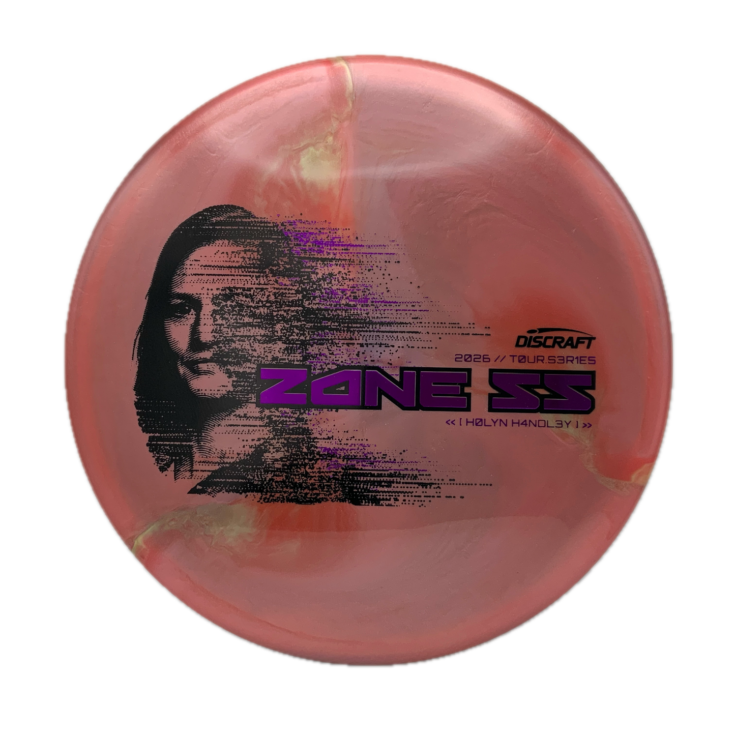 Astro Discs TX Zone SS - 2026 Tour Series Special Blend Titanium x Big Z Swirl #8 - 173-174 - Astro Discs TX - Houston Disc Golf
